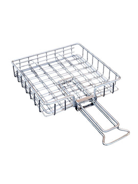 Small Folding Braai Grid – 240 × 240 mm