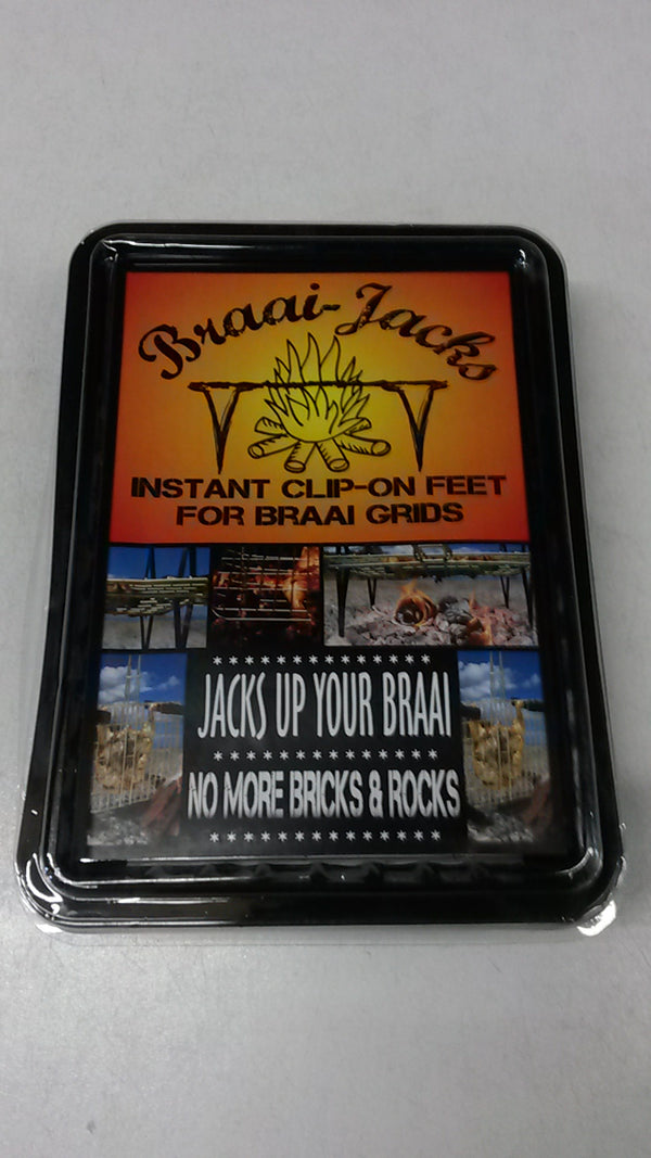 Braai-Jacks Clip-On Grid Feet – 8 Pack